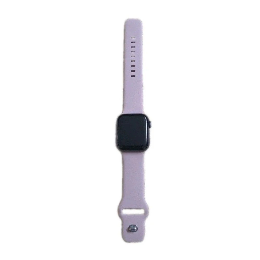 Apple Watch Series 4 Aluminum Case 16GB 40mm GPS Tracker Pink Silicone Band